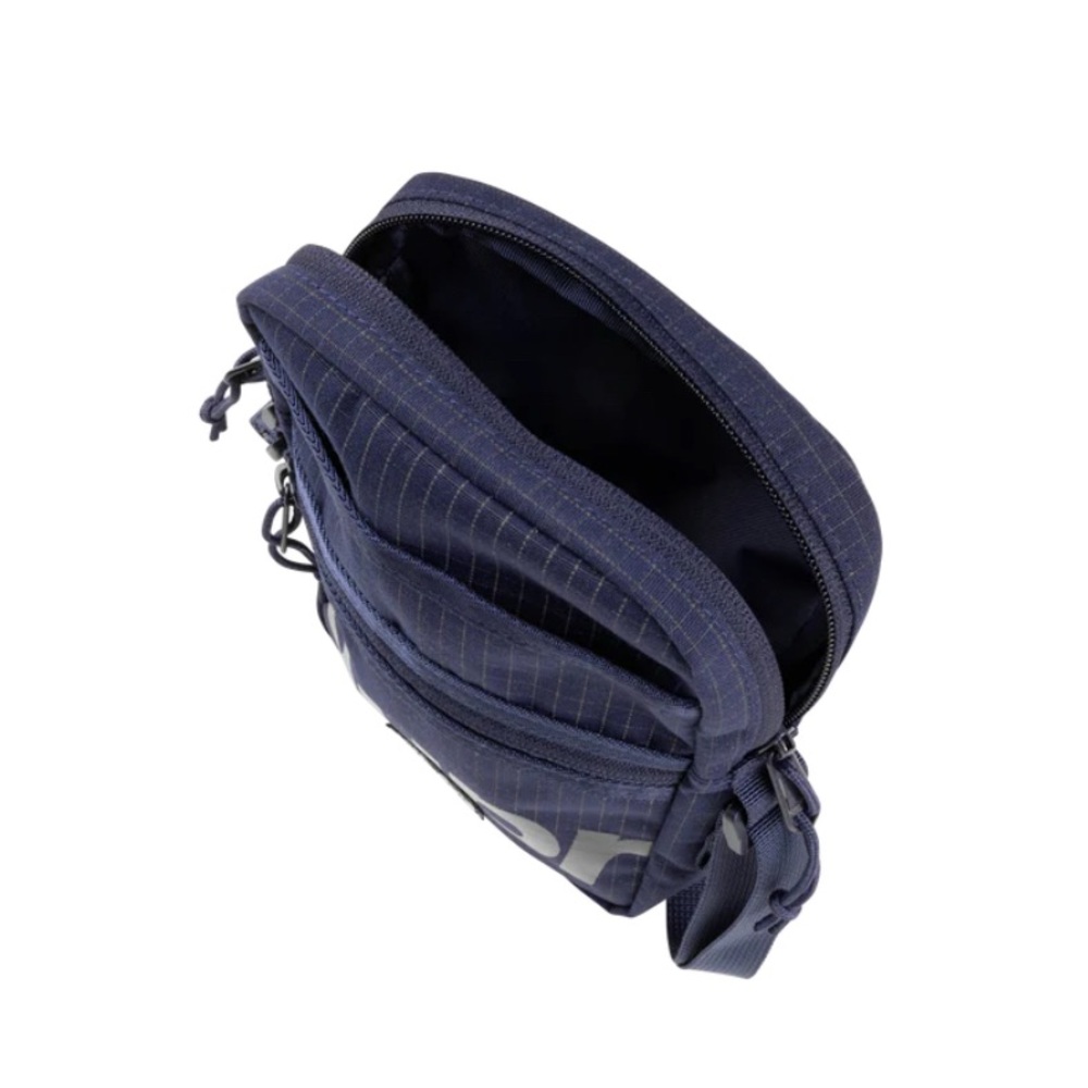 Supreme Navy Reflective Grid Pattern Shoulder Bag - image 4